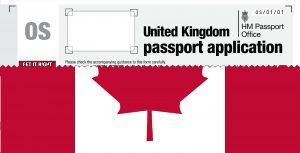 UK Passport renewal in Canada